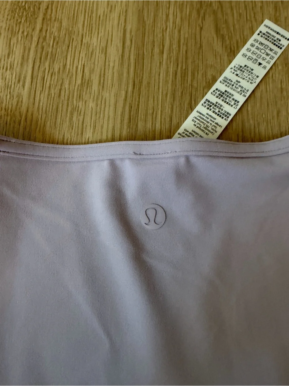 lululemon athletica Lavender Long-Sleeve Scoop-Neck Crop Top